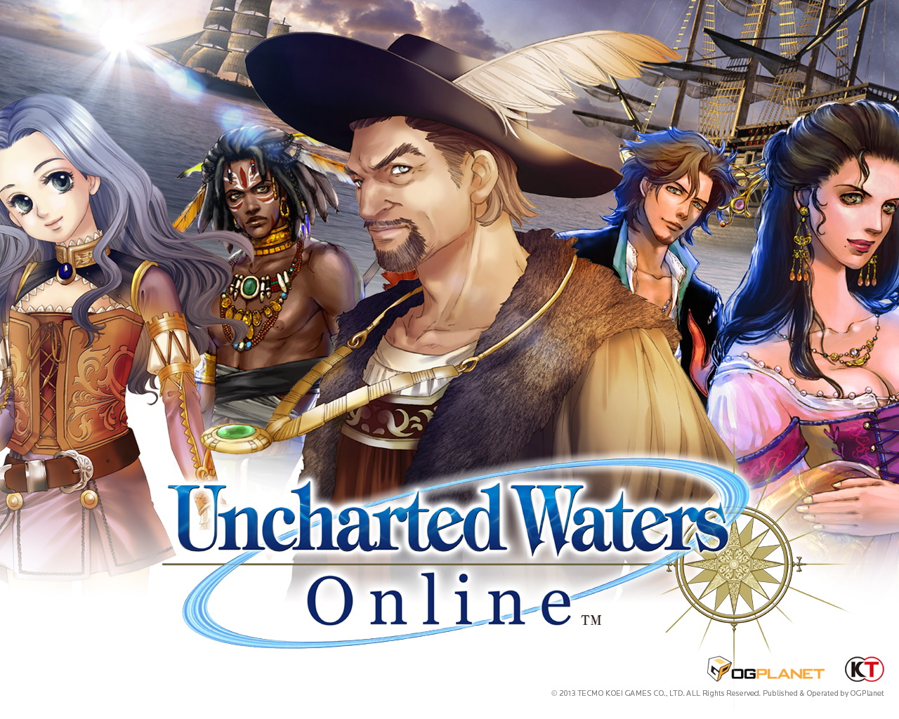 Uncharted Waters Online Análise e Download (2024) MMOs Brasil